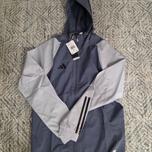 Adidas Tiro 23 All Weather Men's Rain Jacket - Picture 1 of 3